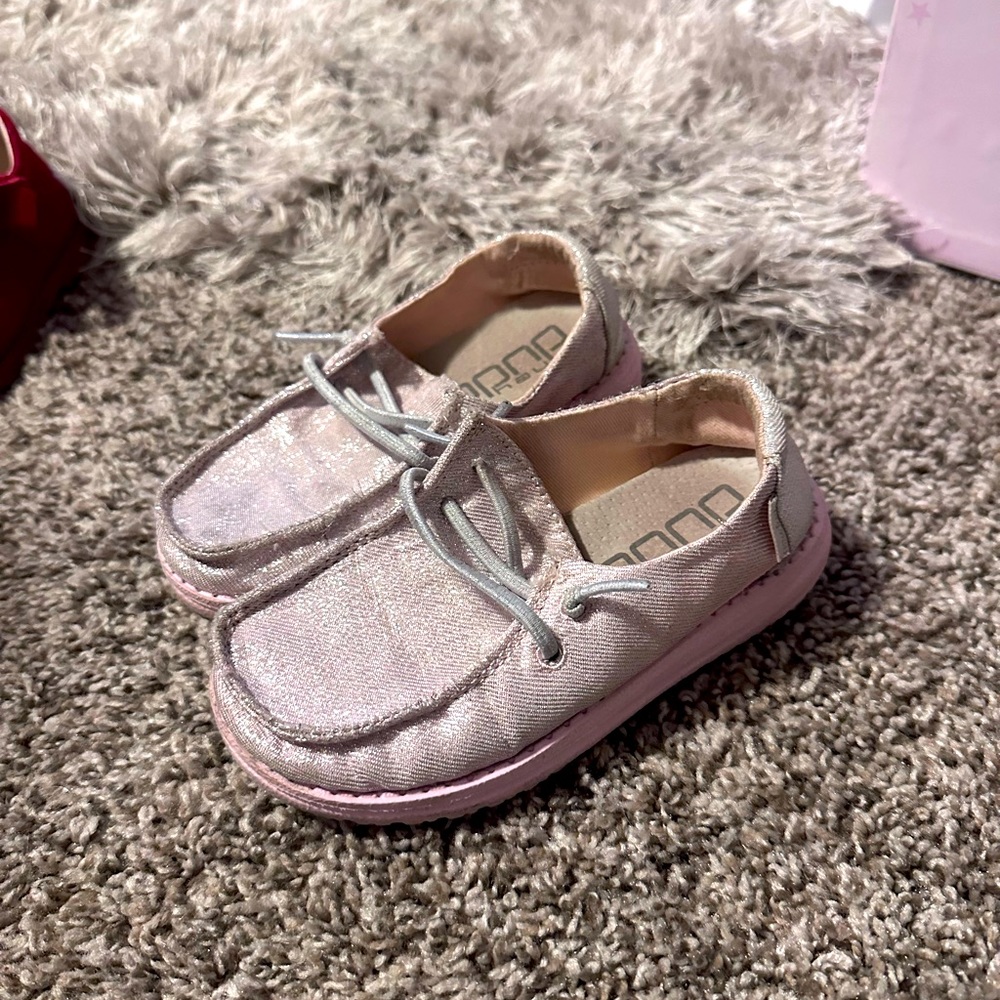 Toddler Girl Sparkle Hey Dude Shoes